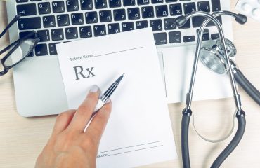 Medicine doctor’s working table
