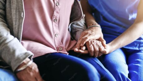 Elderly People Help Set